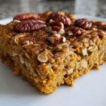 Healthy Pumpkin Baked Oatmeal