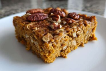Healthy Pumpkin Baked Oatmeal