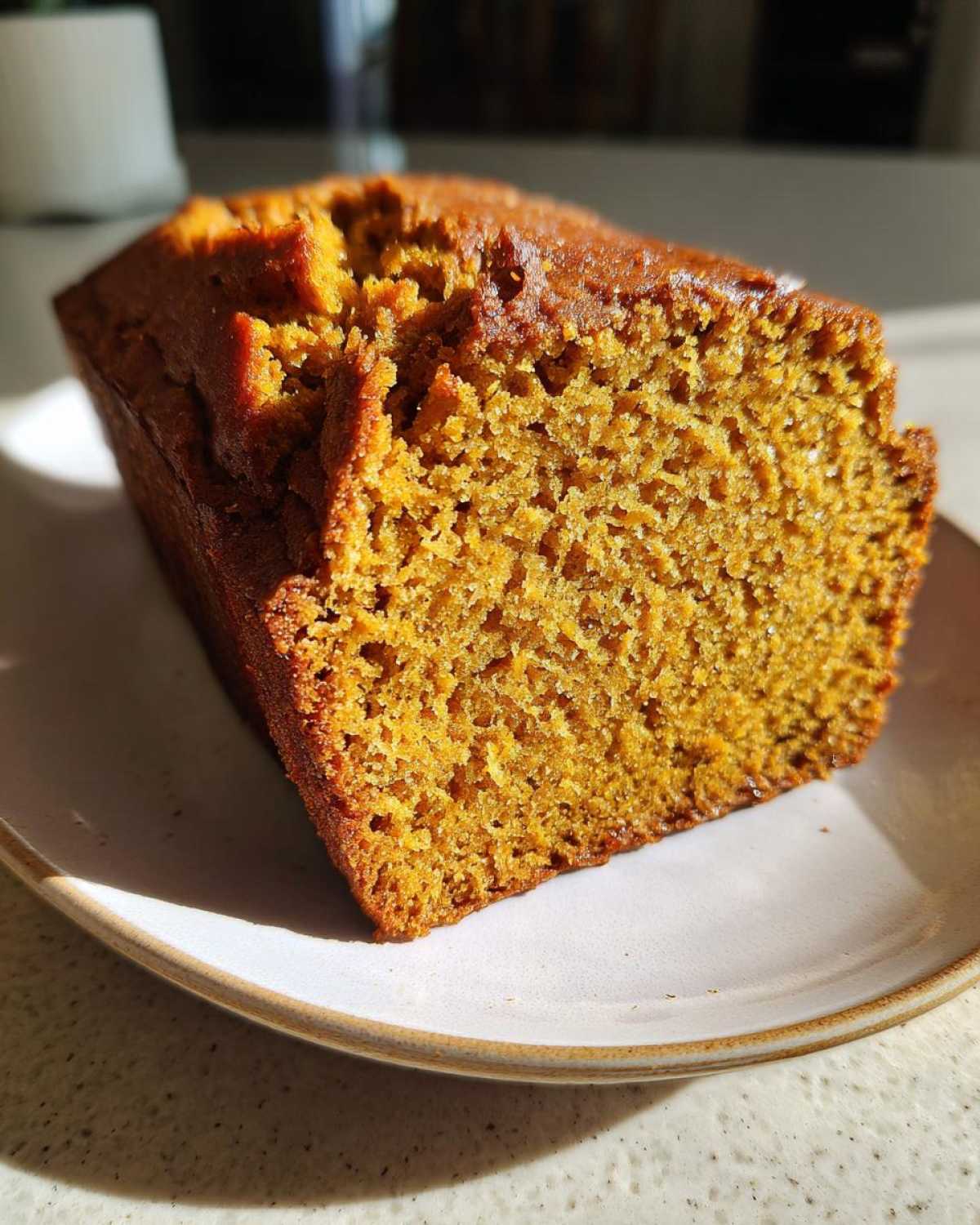 Healthy Pumpkin Bread (with Maple & Whole Wheat) - detail 3