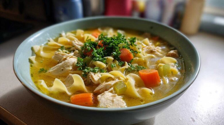 Hearty Chicken Noodle Soup