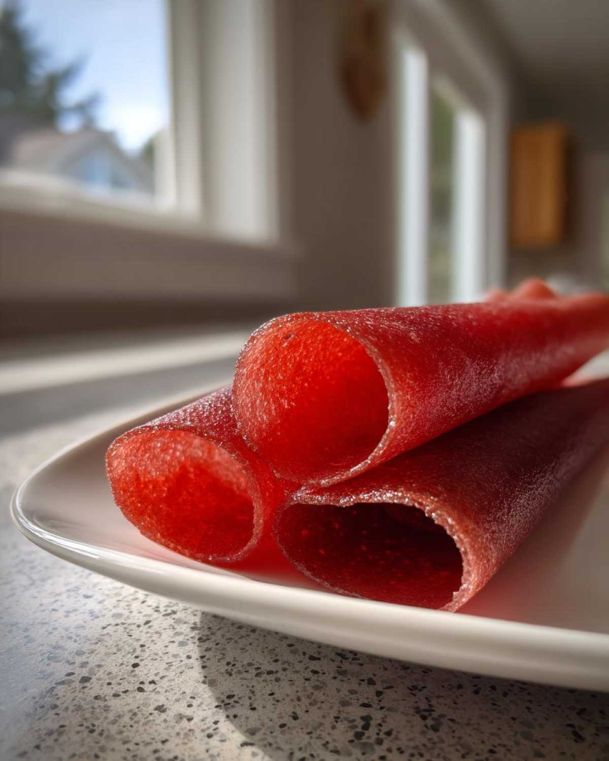 Homemade Fruit Leather - detail 1