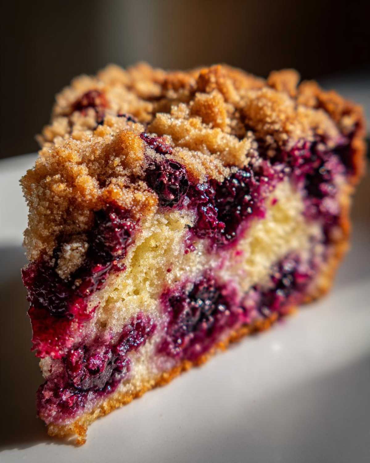 Huckleberry Buckle or Crumble - detail 2