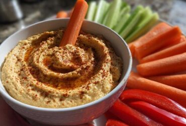 Hummus with Veggie Sticks