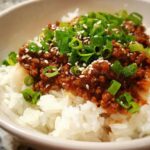 Korean Ground Beef and Rice Bowls