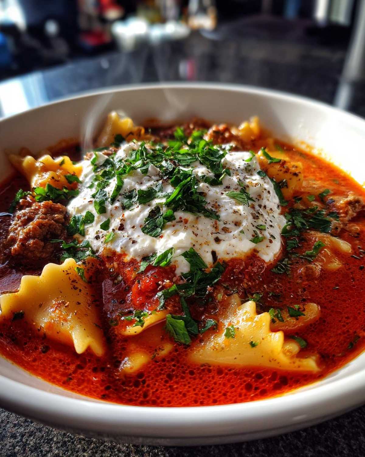 Lasagna Soup - detail 1