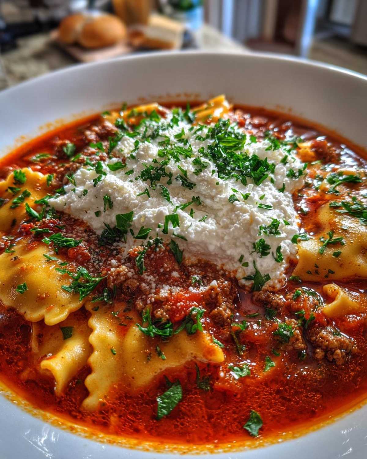Lasagna Soup - detail 3