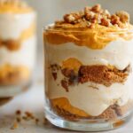 Layered Pumpkin Fluff Parfaits