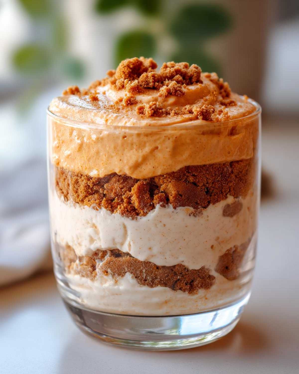 Layered Pumpkin Fluff Parfaits - detail 2
