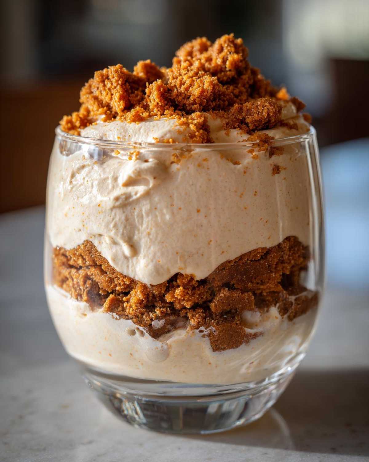 Layered Pumpkin Fluff Parfaits - detail 3