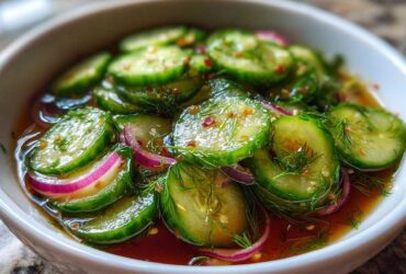 Marinated Cucumber