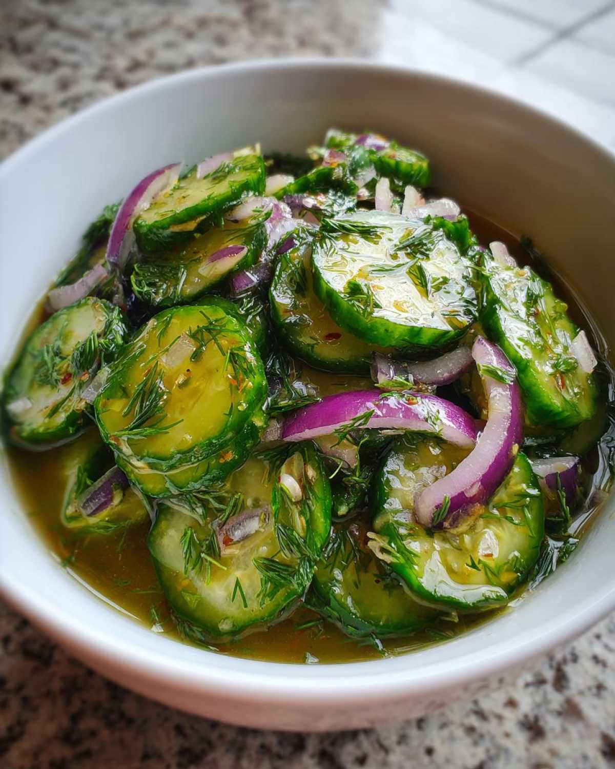 Marinated Cucumber - detail 4