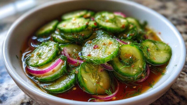 Marinated Cucumber