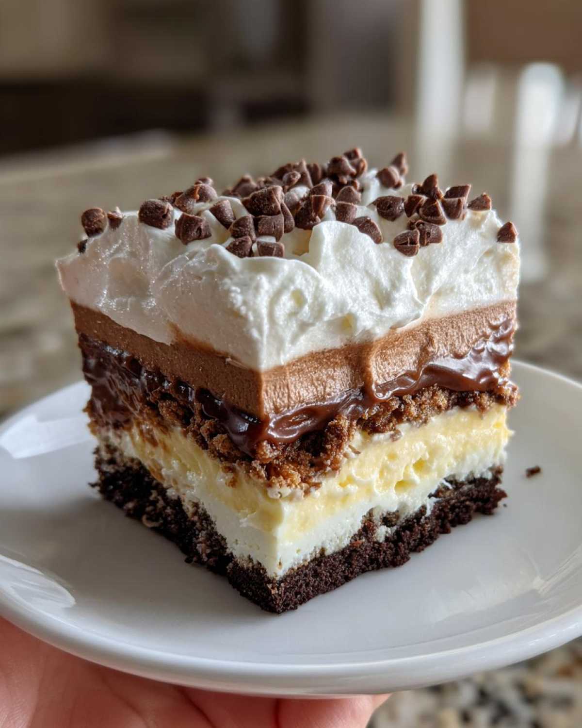 No-Bake Chocolate Lasagna - detail 3