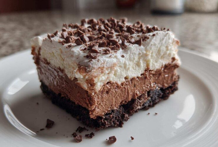 No-Bake Chocolate Lasagna