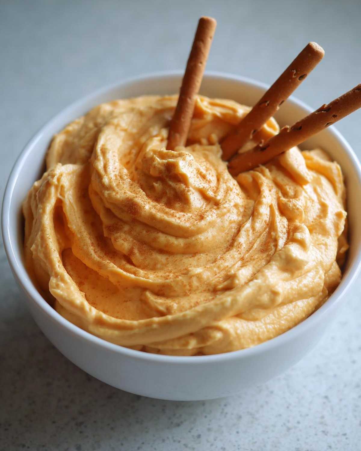No-Bake Pumpkin Fluff Dip - detail 1