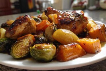One Pan Harvest Chicken and Vegetables