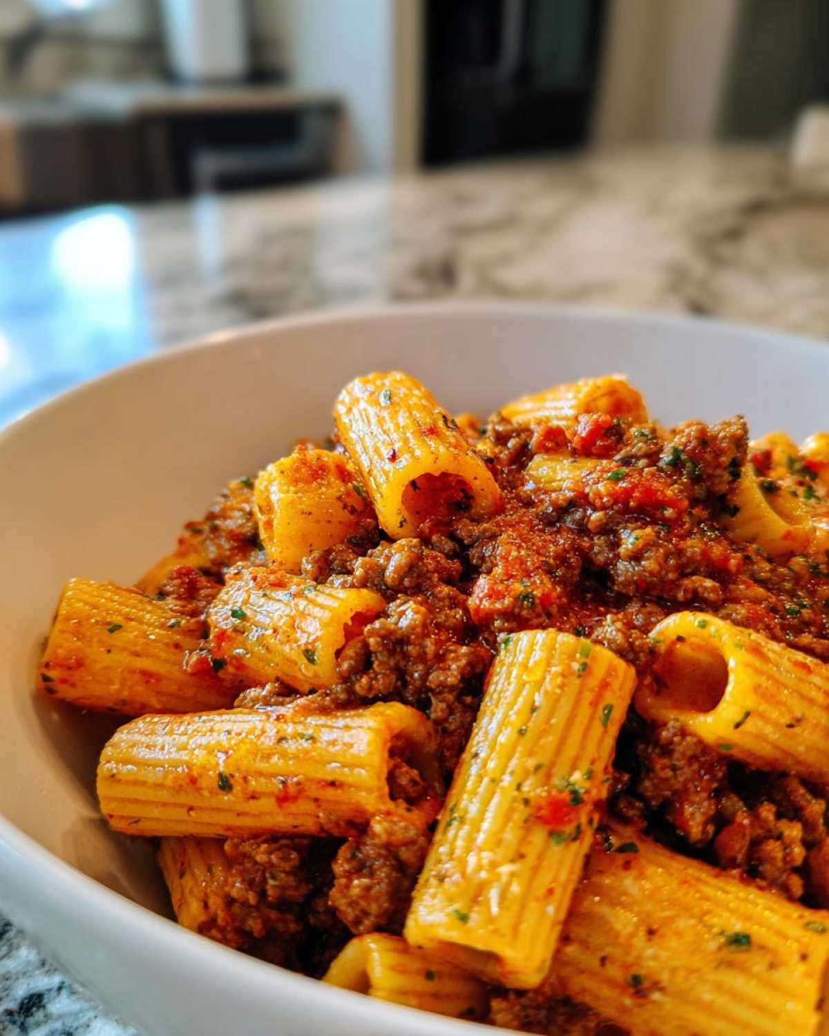 One-Pot Creamy Ground Beef Pasta - detail 1