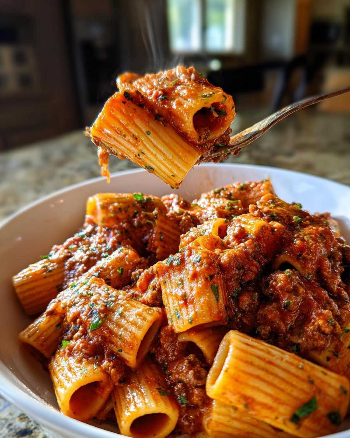 One-Pot Creamy Ground Beef Pasta - detail 3