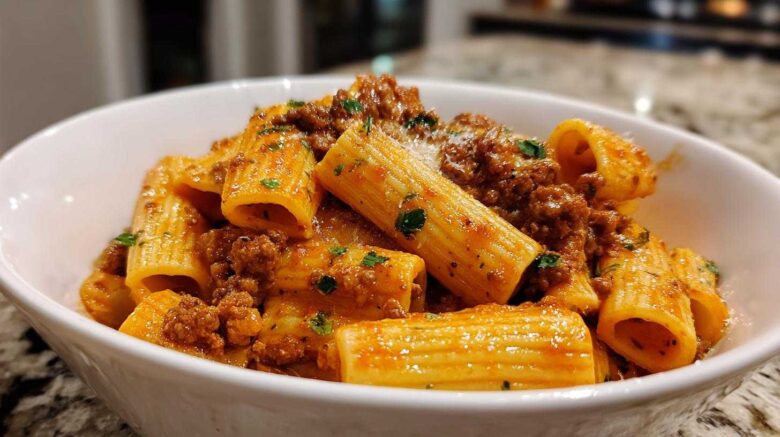 One-Pot Creamy Ground Beef Pasta