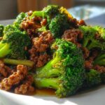 One-Pot Ground Beef and Broccoli