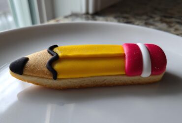 Pencil Sugar Cookies