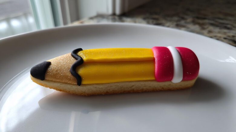 Pencil Sugar Cookies