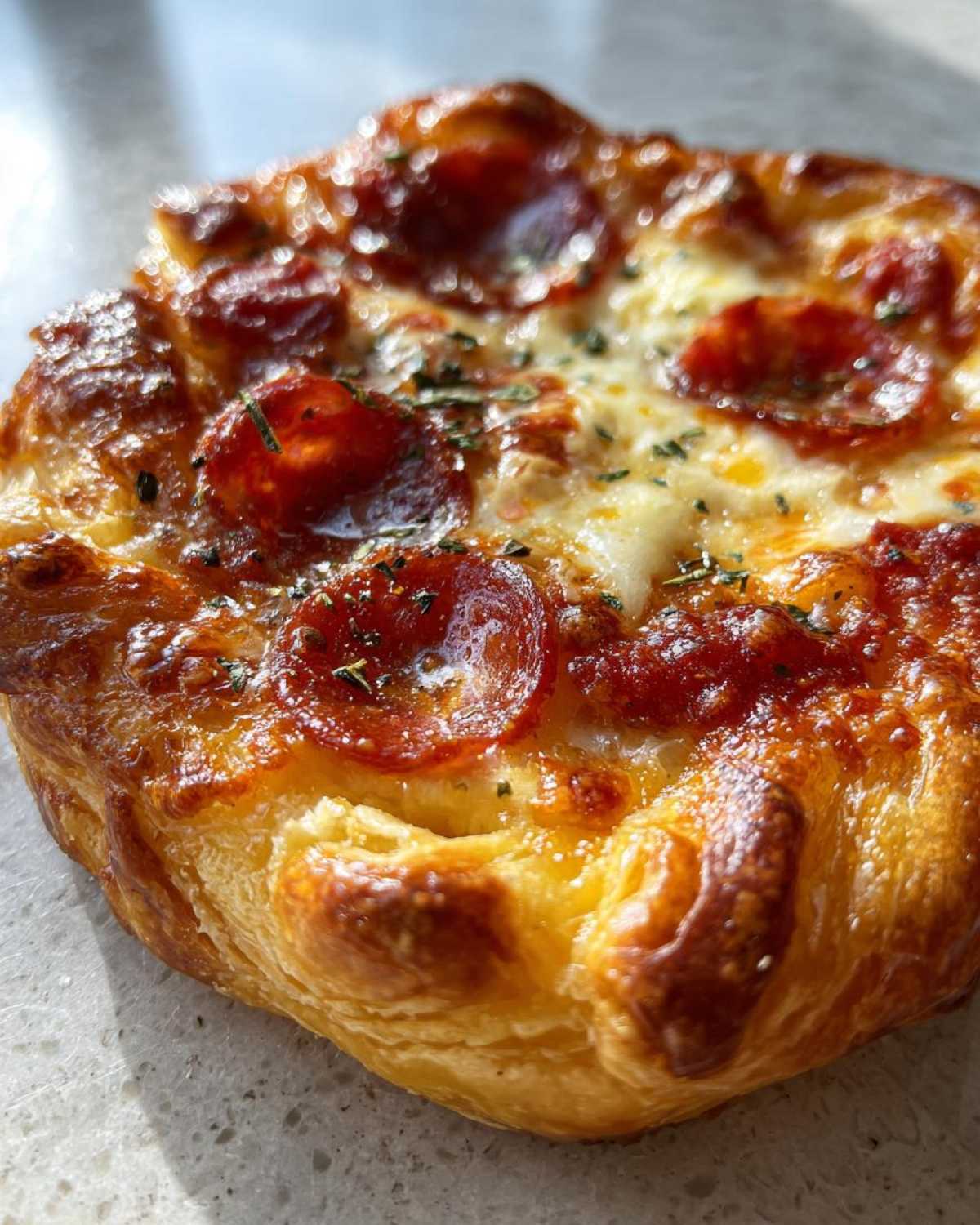 Pizza Puff Pastry Tarts - detail 1