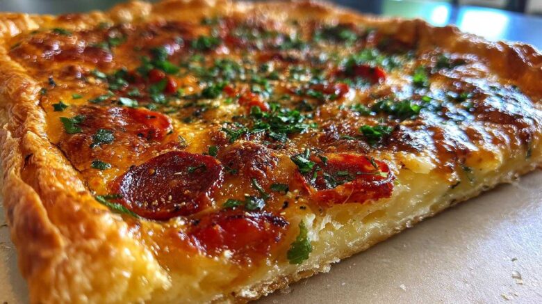 Pizza Puff Pastry Tarts