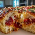 Pull-Apart Pepperoni Pizza Sliders