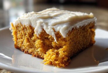 Pumpkin Bars with Cream Cheese Frosting