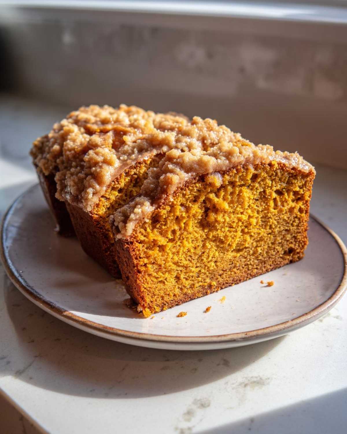 Pumpkin Bread with Streusel Topping - detail 1