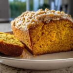 Pumpkin Bread with Streusel Topping