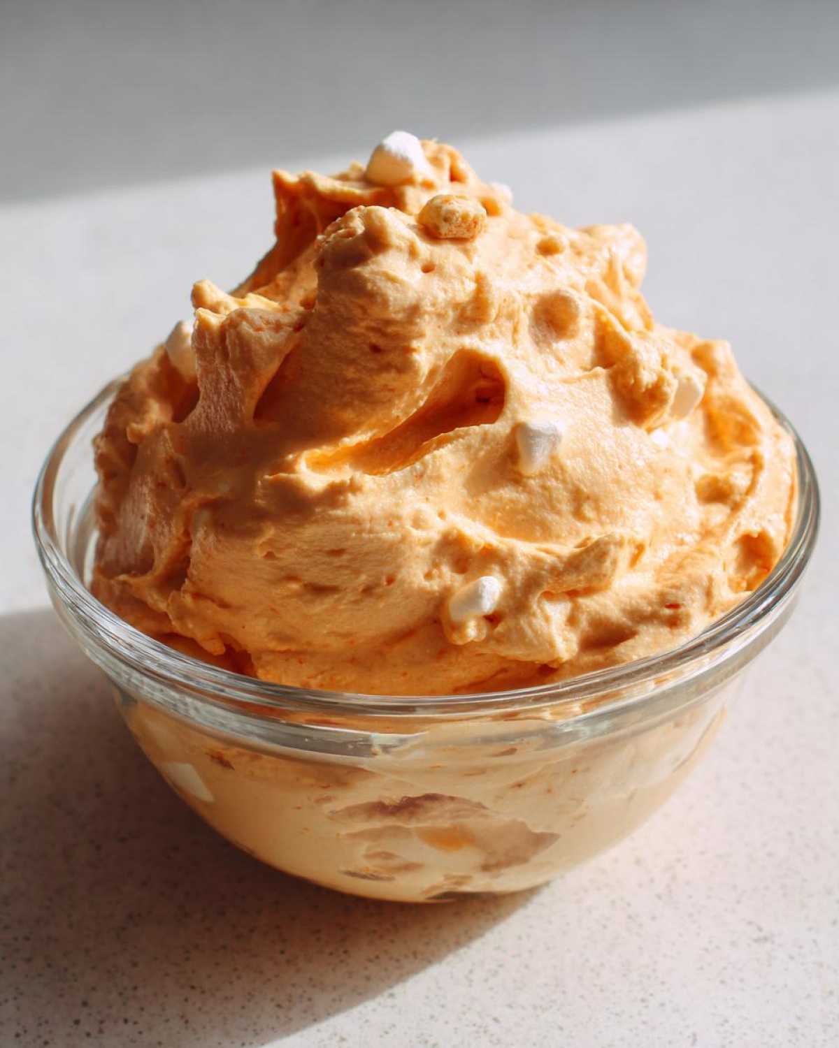 Pumpkin Cheesecake Fluff Salad - detail 2