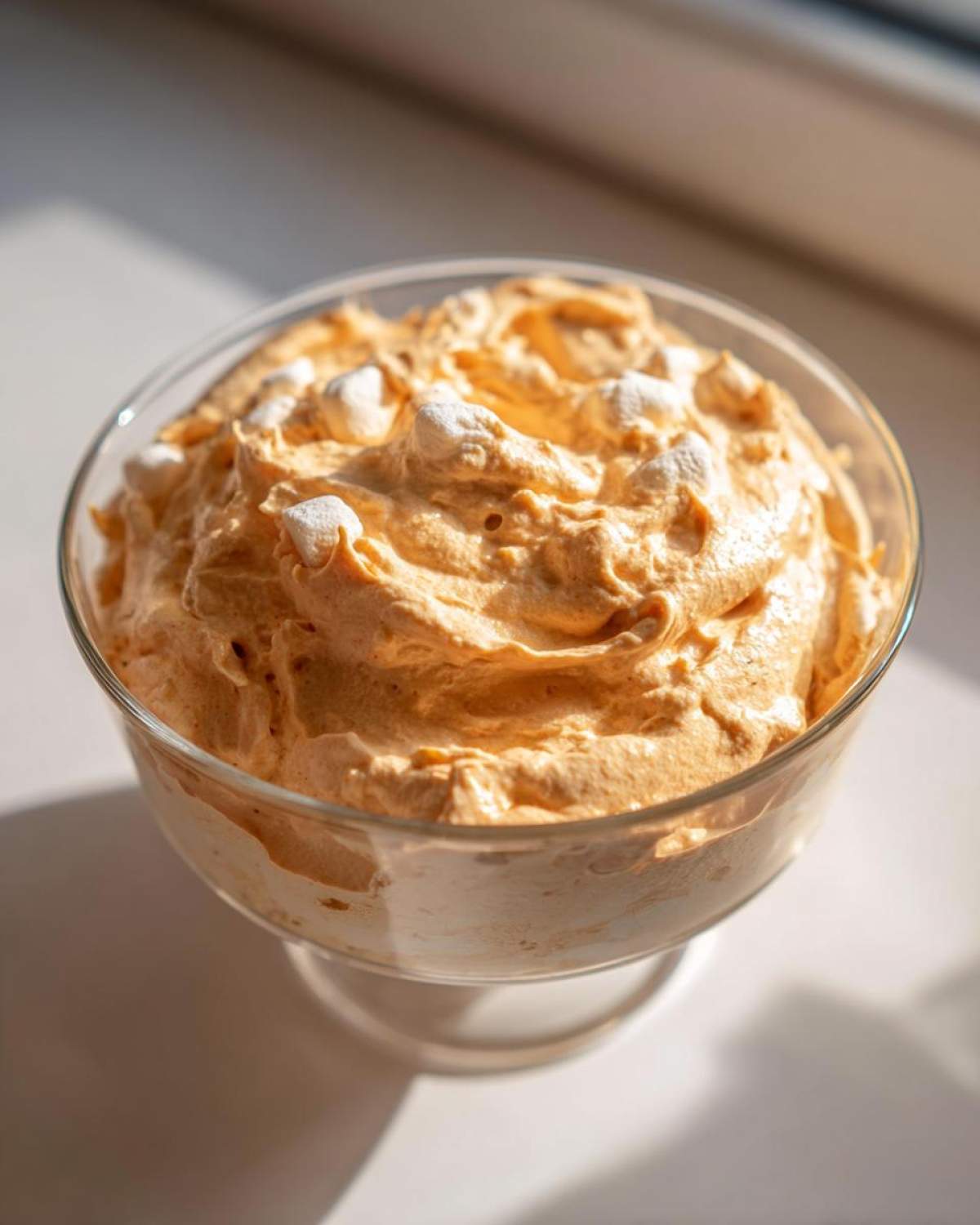 Pumpkin Cheesecake Fluff Salad - detail 3