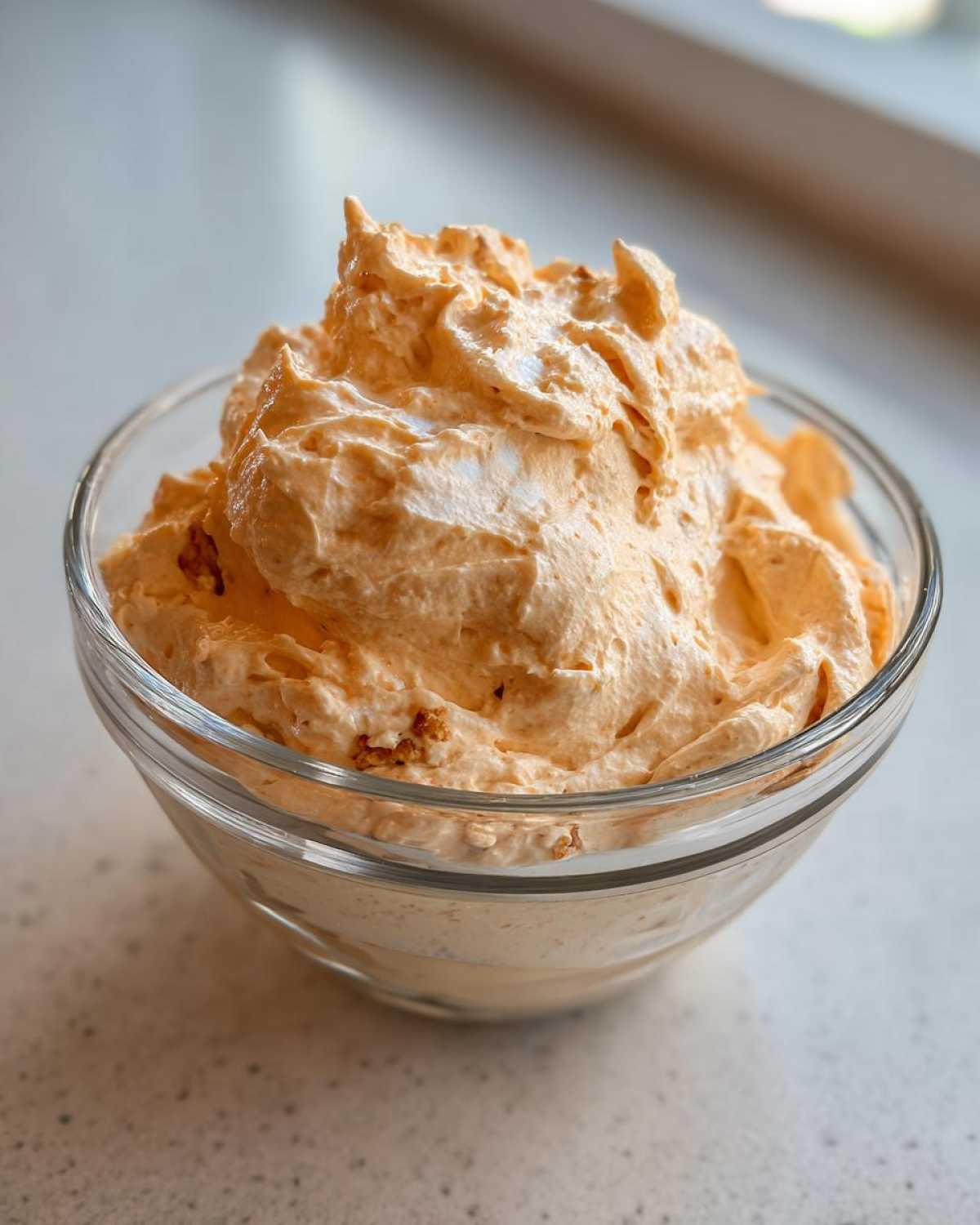 Pumpkin Cheesecake Fluff Salad - detail 4