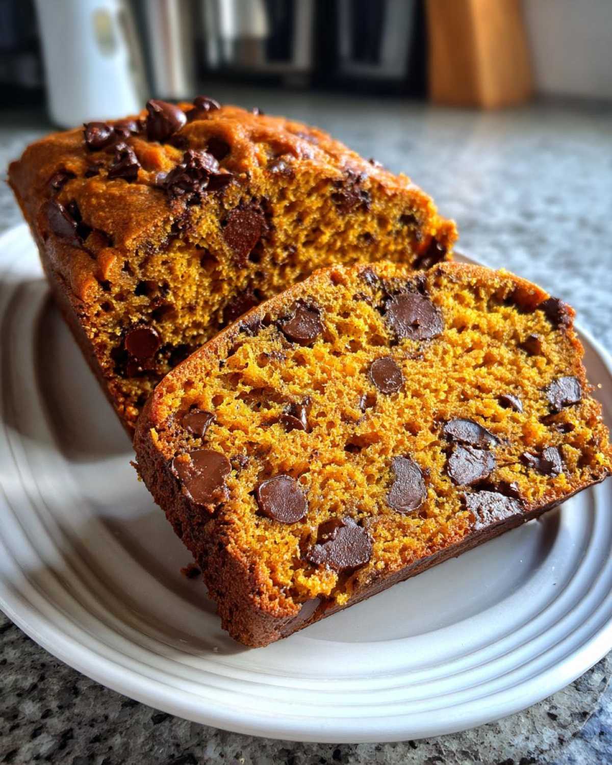 Pumpkin Chocolate Chip Bread - detail 3