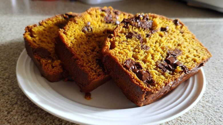 Pumpkin Chocolate Chip Bread
