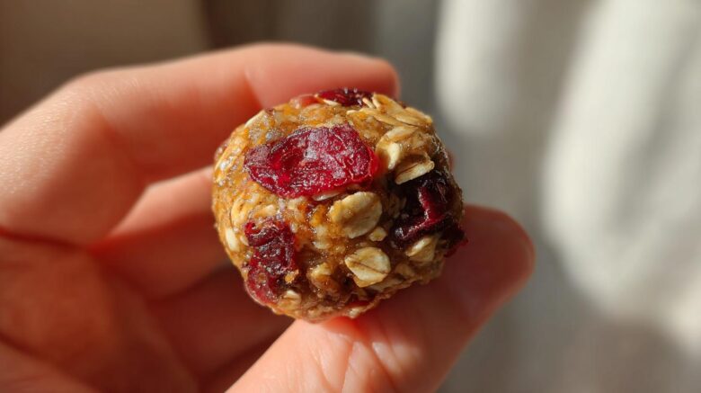 Pumpkin Cranberry Energy Bites