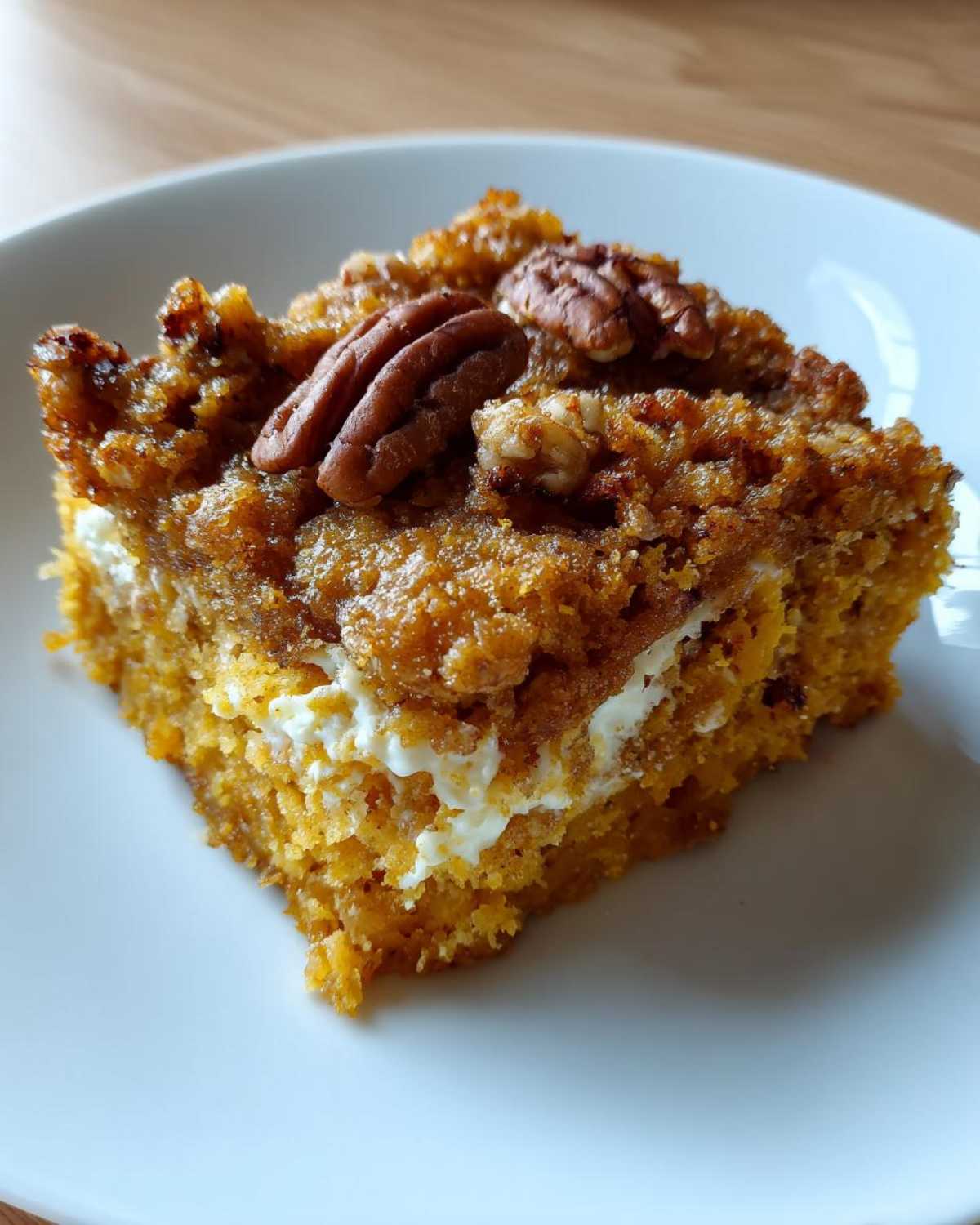Pumpkin Dump Cake - detail 1