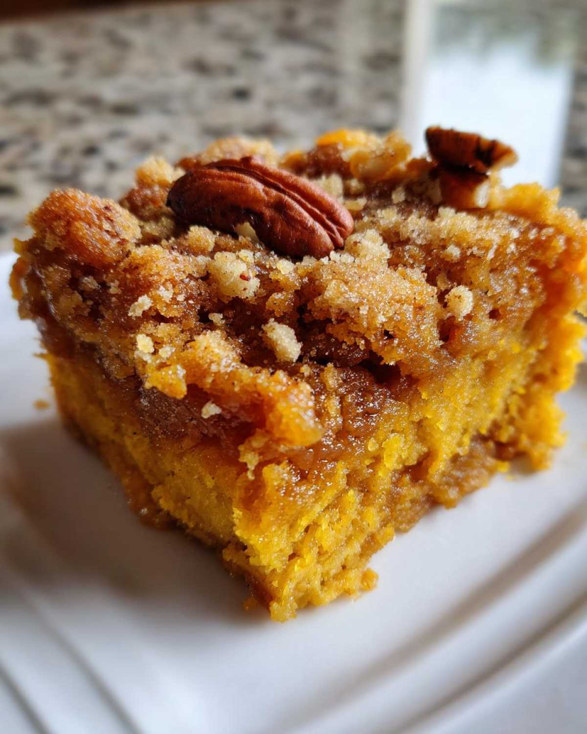 Pumpkin Dump Cake - detail 2
