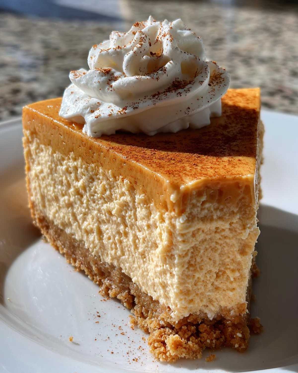 Pumpkin Fluff Pie - detail 4