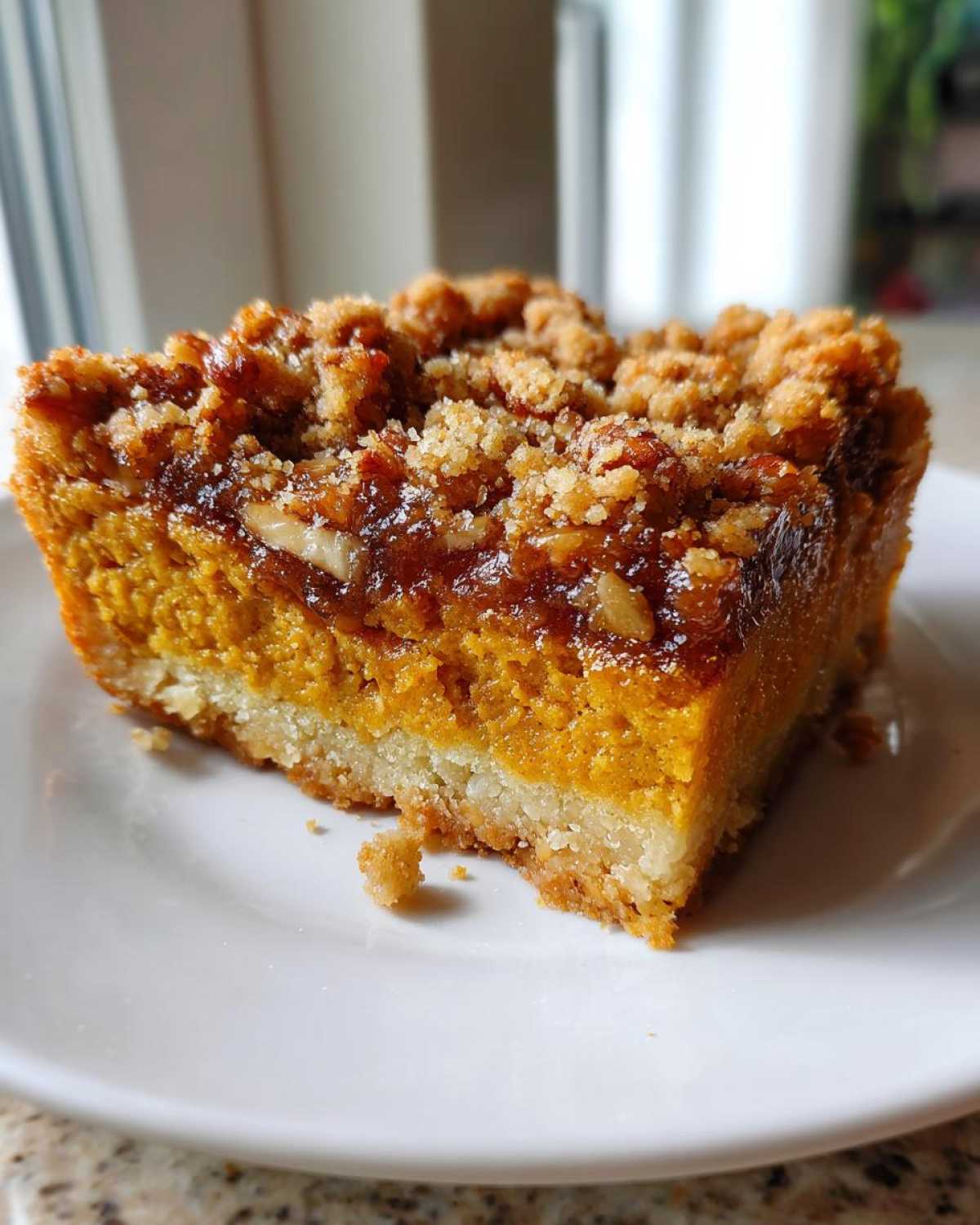 Pumpkin Pie Crunch (or Dump Cake) - detail 3
