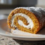 Pumpkin Roll with Cream Cheese Filling