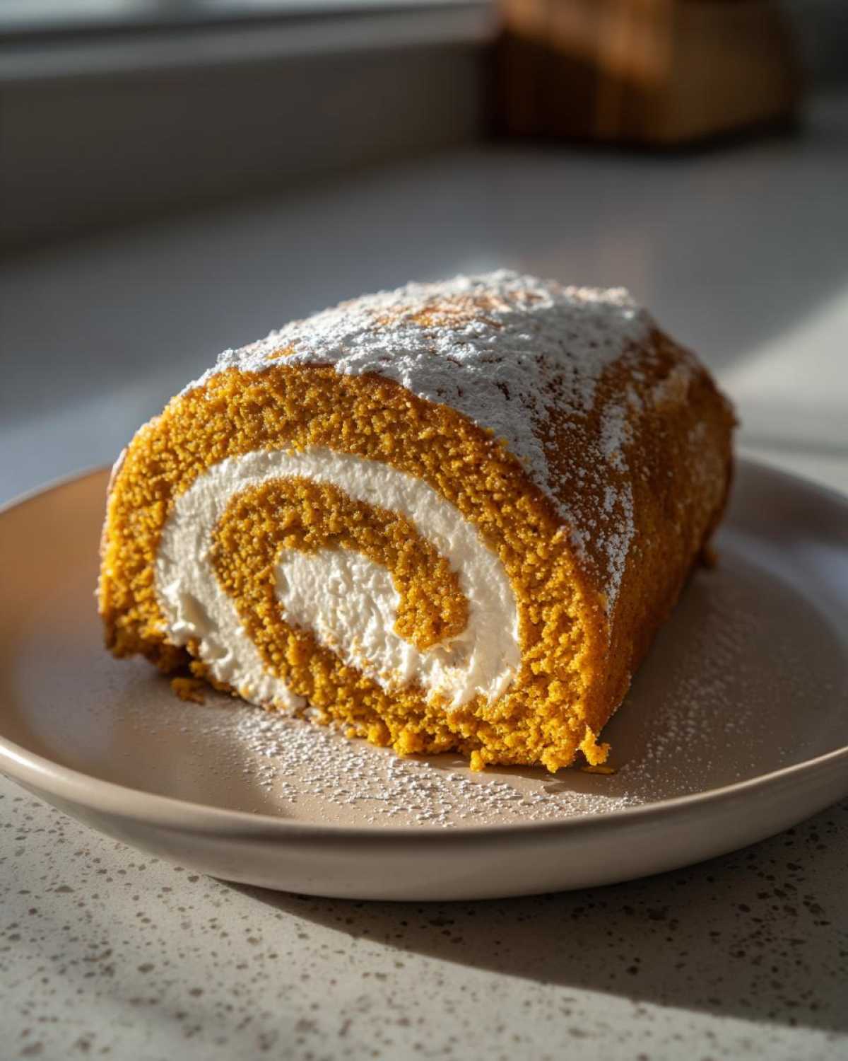 Pumpkin Roll with Cream Cheese Filling - detail 4
