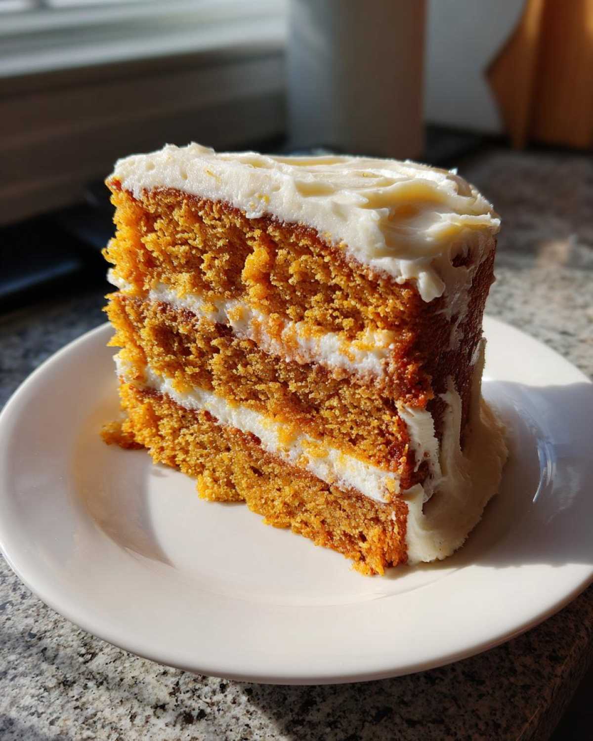 Pumpkin Spice Layer Cake with Cream Cheese Frosting - detail 1