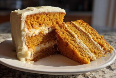 Pumpkin Spice Layer Cake with Cream Cheese Frosting