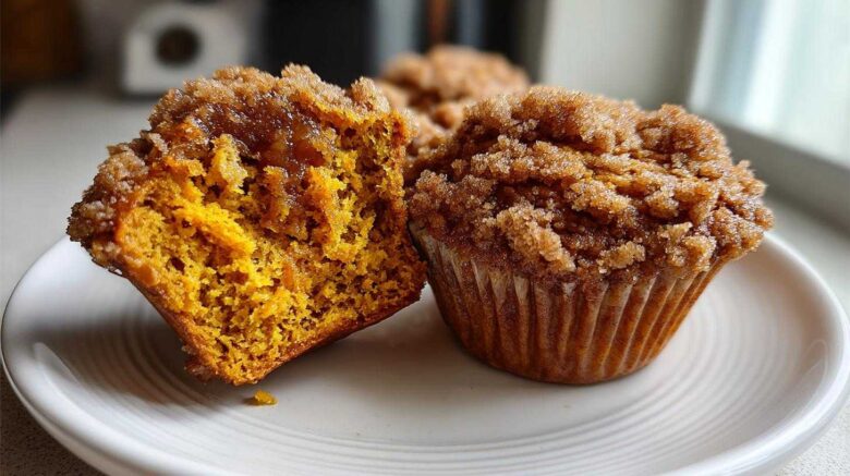 Pumpkin Streusel Muffins