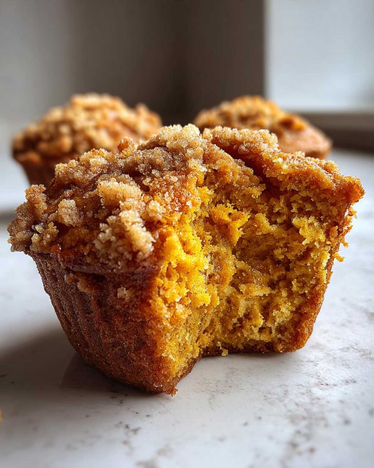 Pumpkin Streusel Muffins - detail 3