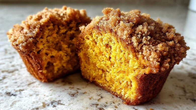 Pumpkin Streusel Muffins