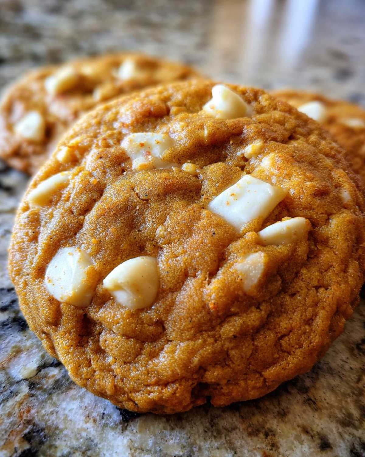Pumpkin White Chocolate Chip Cookies - detail 1